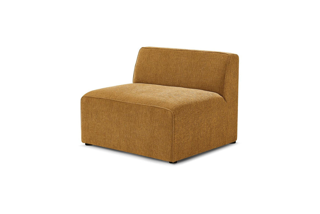 One-Seater Armchair for Modular Sofa - Megeve - Textured Fabric