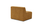 One-Seater Armchair for Modular Sofa - Megeve - Textured Fabric