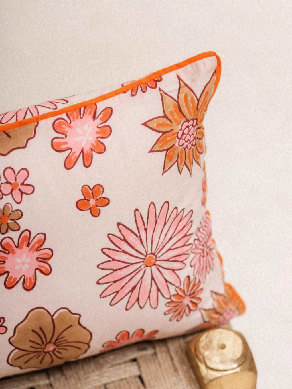 Flower Seventies - Cushion Cover