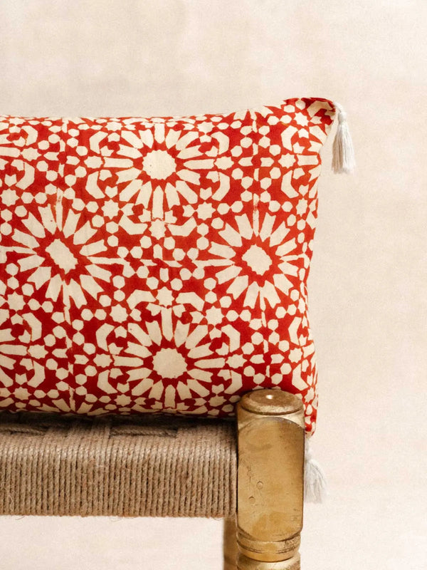 Red Sun - Cushion Cover