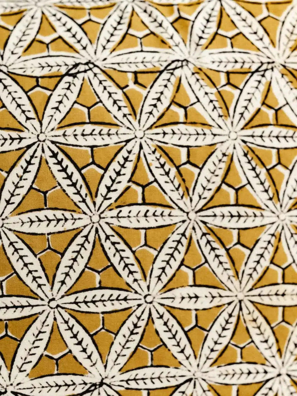 Yellow Star - Housse De Coussin