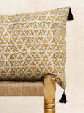 Yellow Star - Housse De Coussin