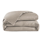 Percale Unie - Duvet Cover - Taupe Grey