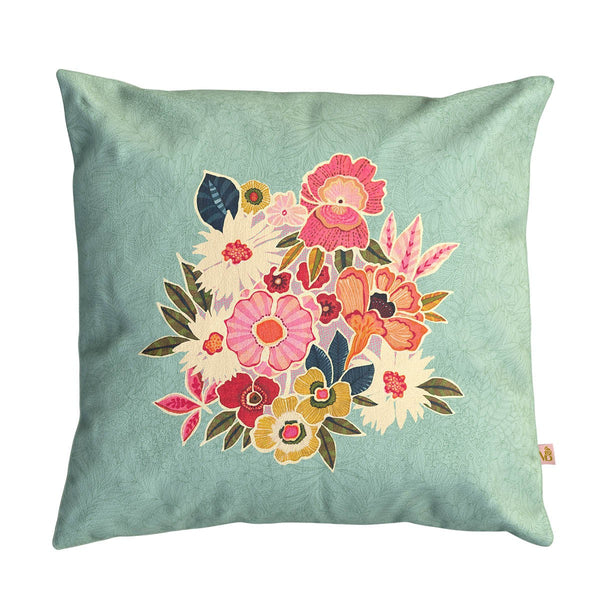 Kimiko - Housse De Coussin D'Extérieur - Celadon