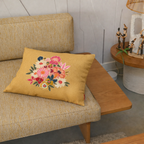 Housse De Coussin D'Extérieur Kimiko Ocre