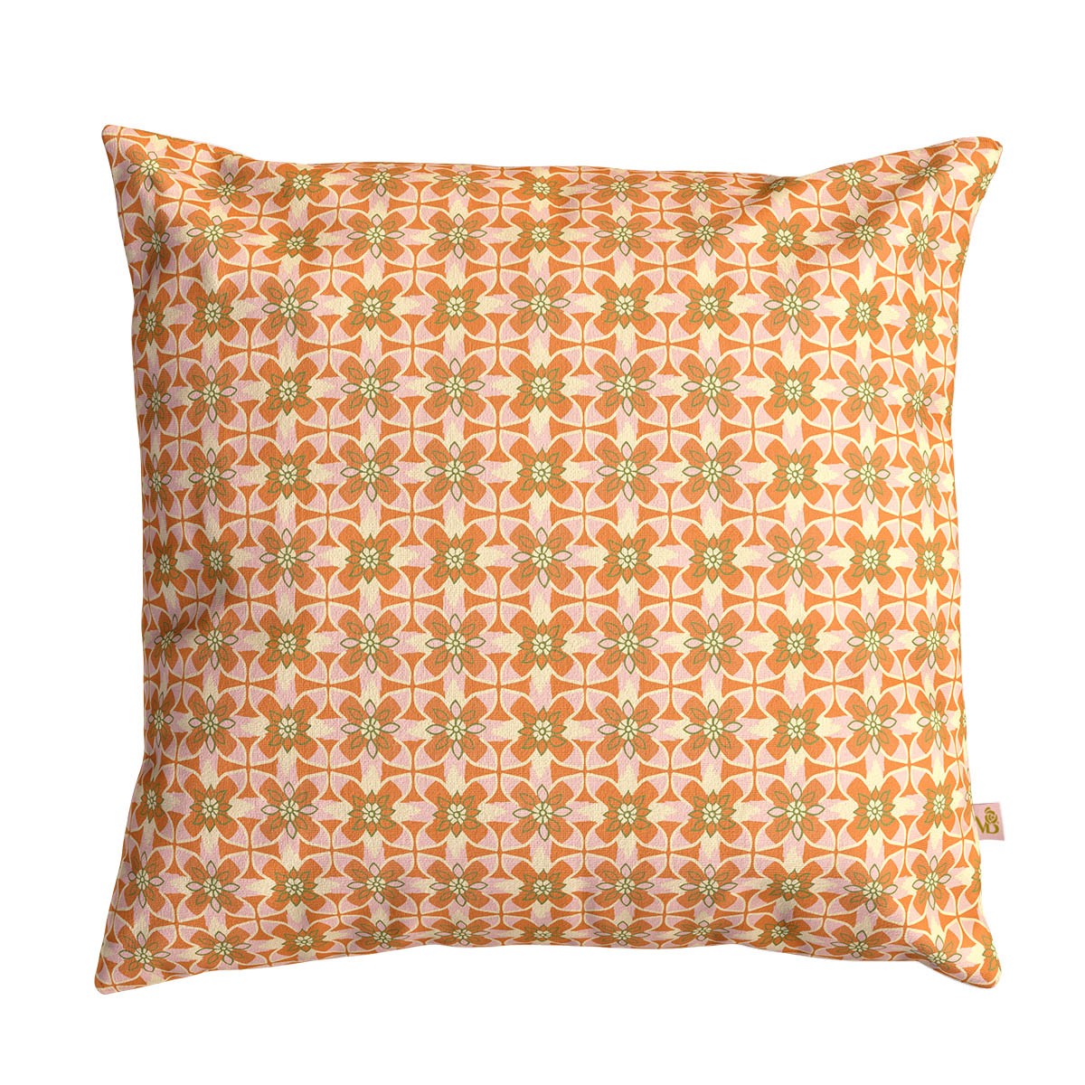 Housse De Coussin D'Extérieur Nour Mandarine