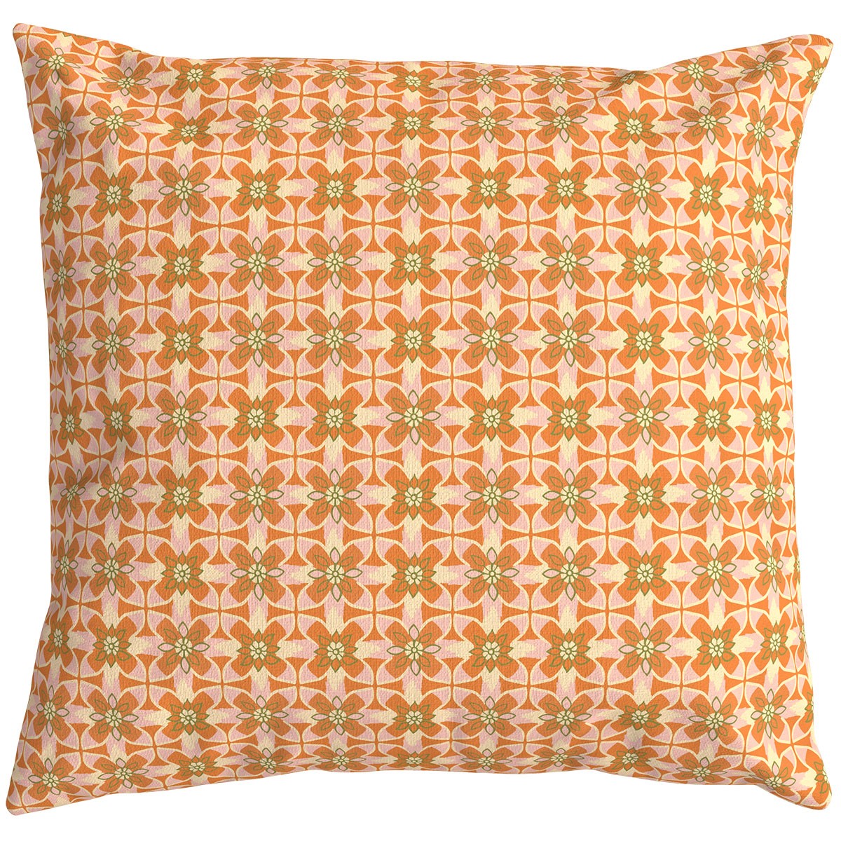 Housse De Coussin D'Extérieur Nour Mandarine