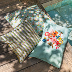 Housse De Coussin D'Extérieur Thais Celadon
