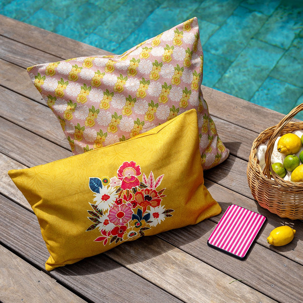 Housse De Coussin D'Extérieur Thais Rose