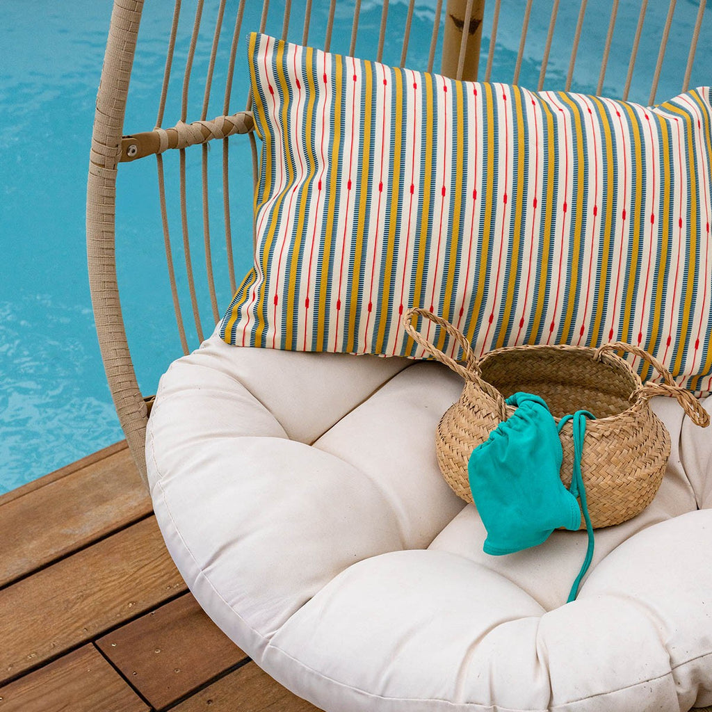 Housse De Coussin D'Extérieur Victor Ocre