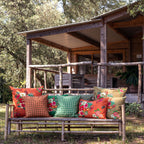Housse De Coussin Extérieur Hanami Doré