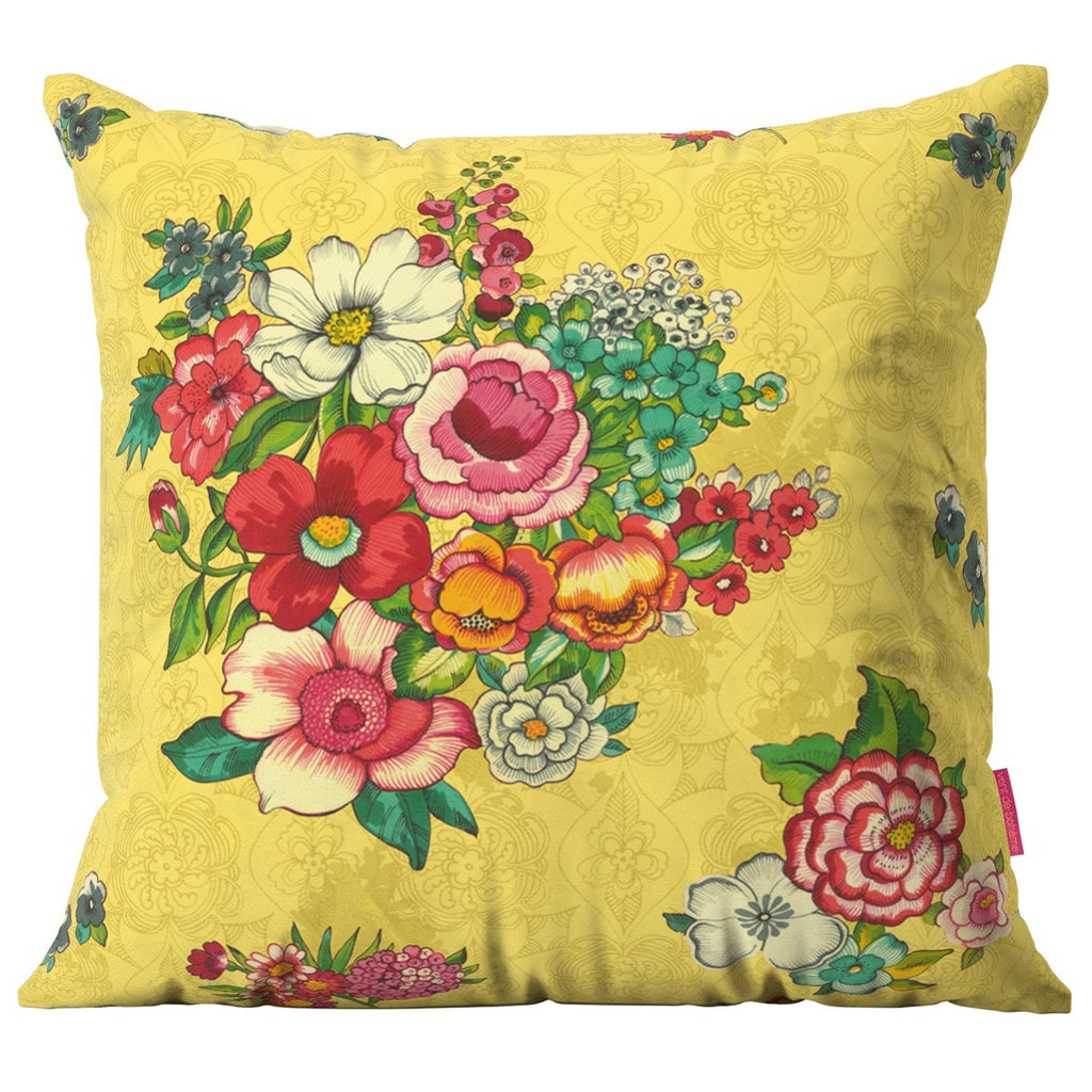 Housse De Coussin Extérieur Hanami Jaune