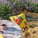 Housse De Coussin Extérieur Hanami Jaune