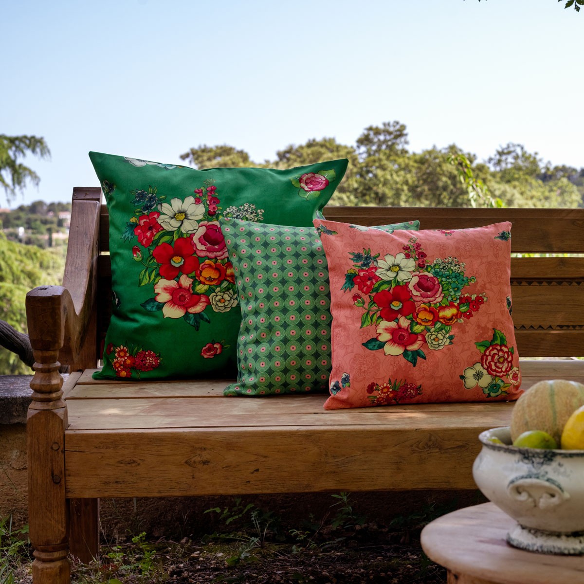 Housse De Coussin Extérieur Hanami Rose