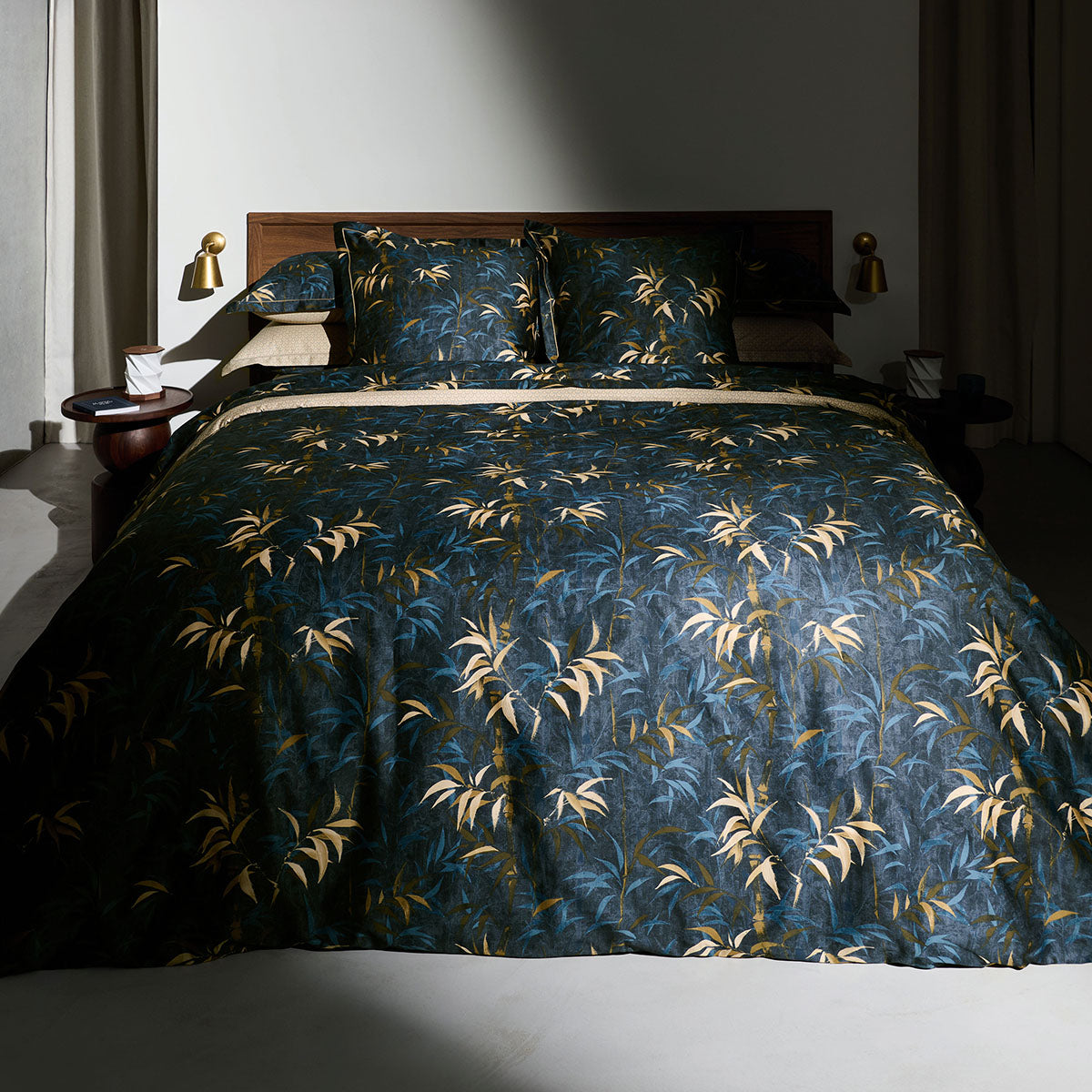 Contemplation - Duvet Cover - Navy