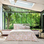 Voyageuse - Housse de Couette - Rose