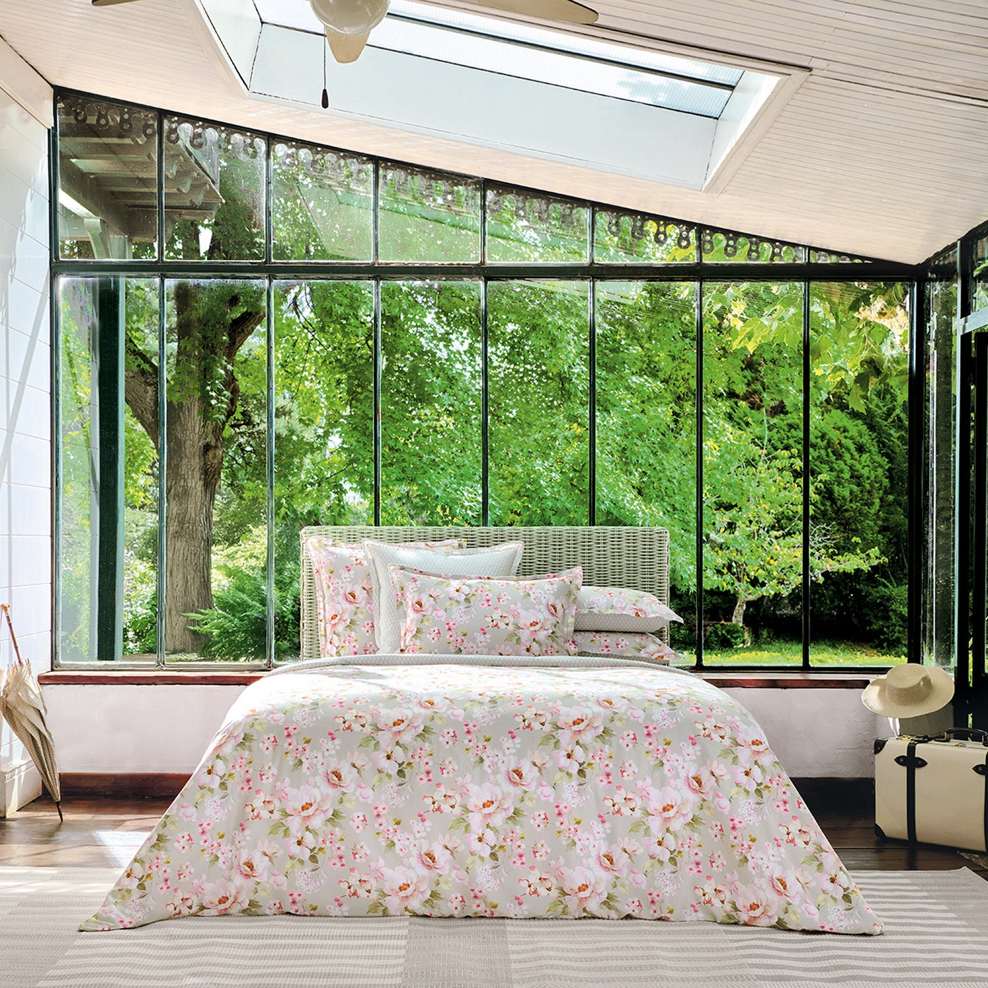 Voyageuse - Housse de Couette - Rose