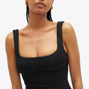 Hunza G - Robe Tank Noir - Femme