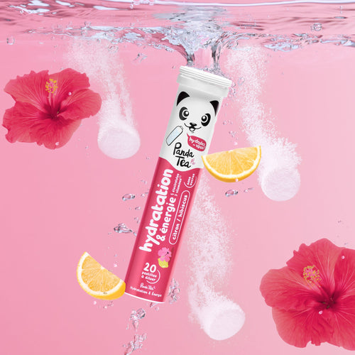 Pastilles Hydratation & Énergie - Hibiscus-Citron