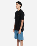 Carhartt Wip - Polo de manga corta Chase Pique - Blanco/Oro