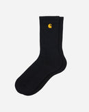 Carhartt Wip - Calcetines Chase - Negro/Oro