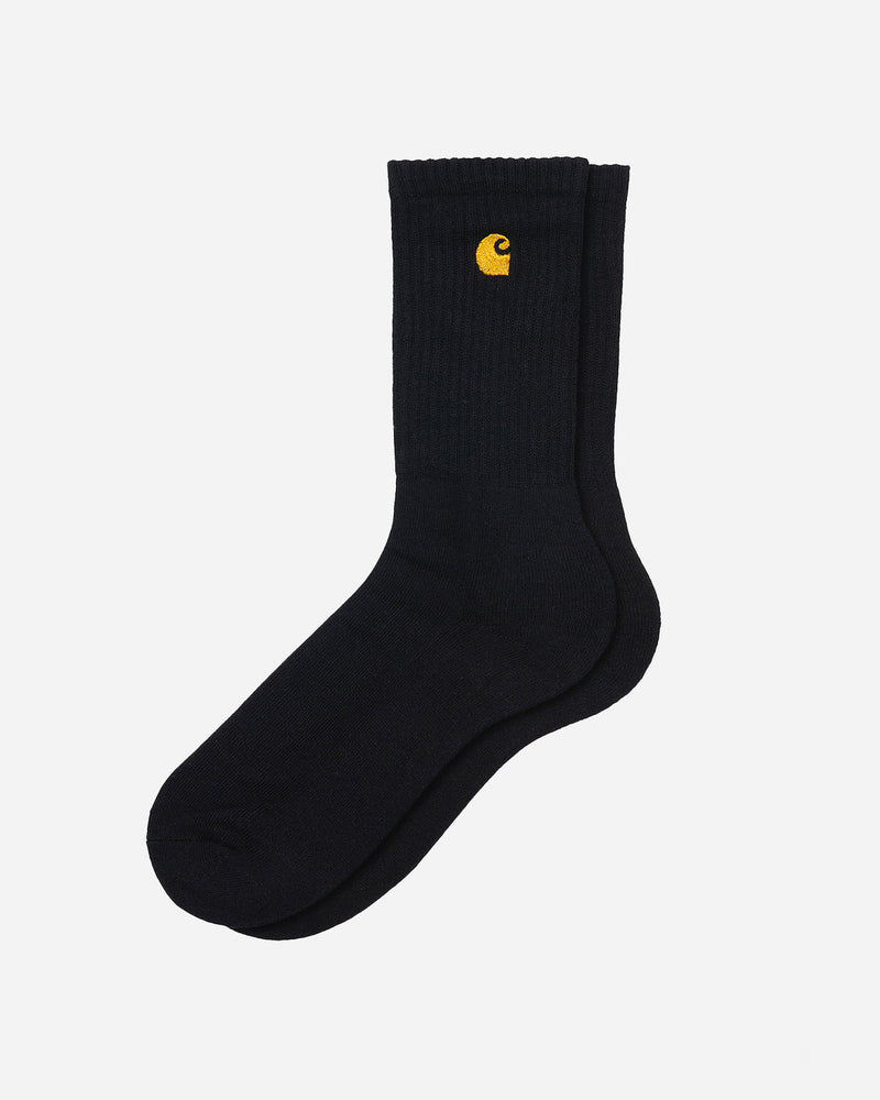 Carhartt Wip - Calcetines Chase - Negro/Oro