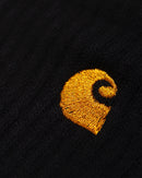 Carhartt Wip - Calcetines Chase - Negro/Oro