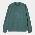 Bayou Botanic Sweatshirt - Green - Men