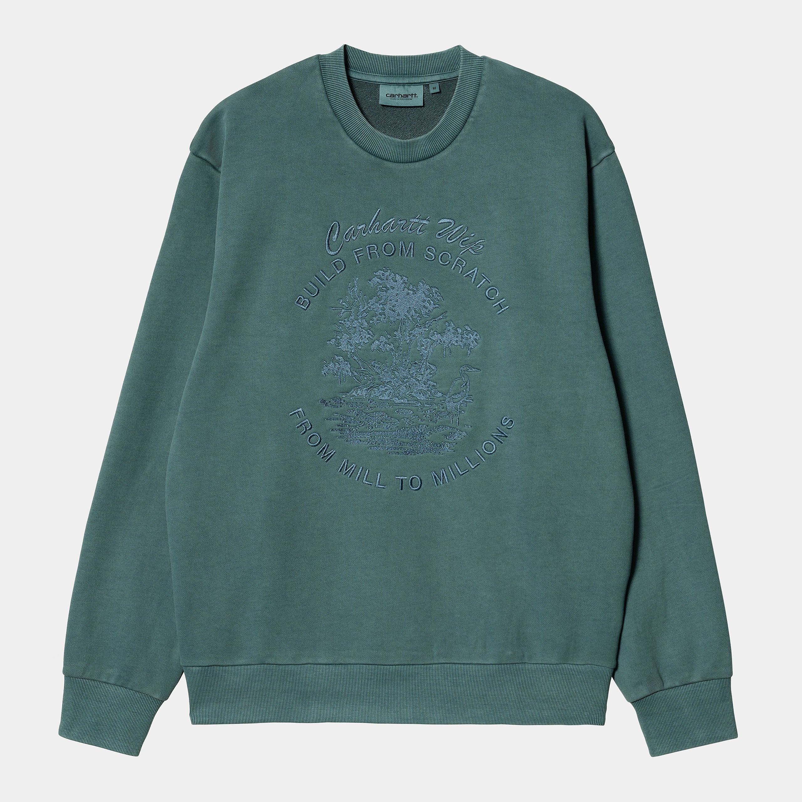 Bayou Botanic Sweatshirt - Green - Men
