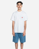 Carhartt Wip - Camiseta Pocket Heart - Blanco/Rojo