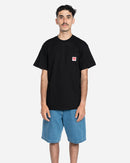 Carhartt Wip - Camiseta Pocket Heart - Blanco/Rojo