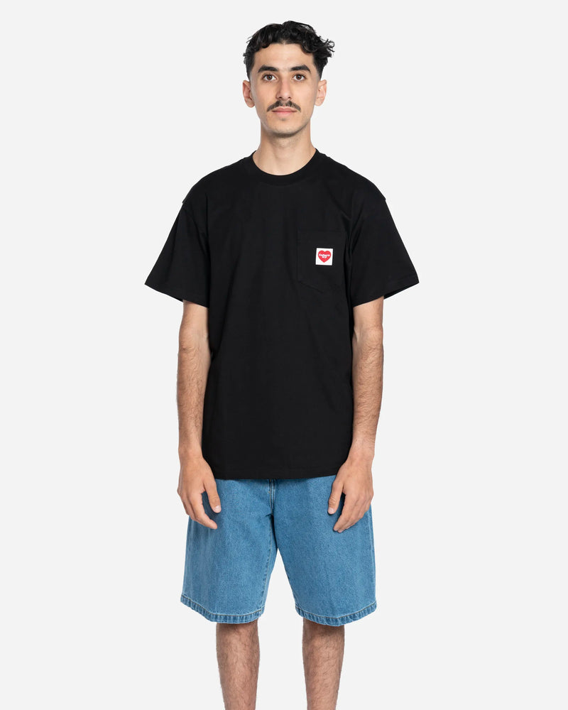 Carhartt Wip - Camiseta Pocket Heart - Blanco/Rojo