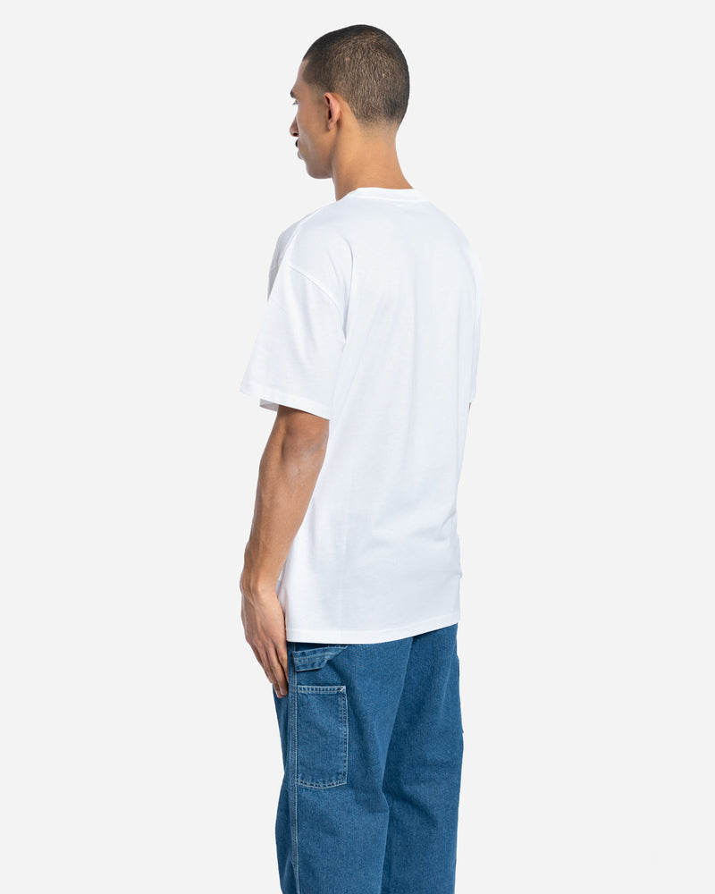 Carhartt Wip - Camiseta Pocket Heart - Blanco/Rojo