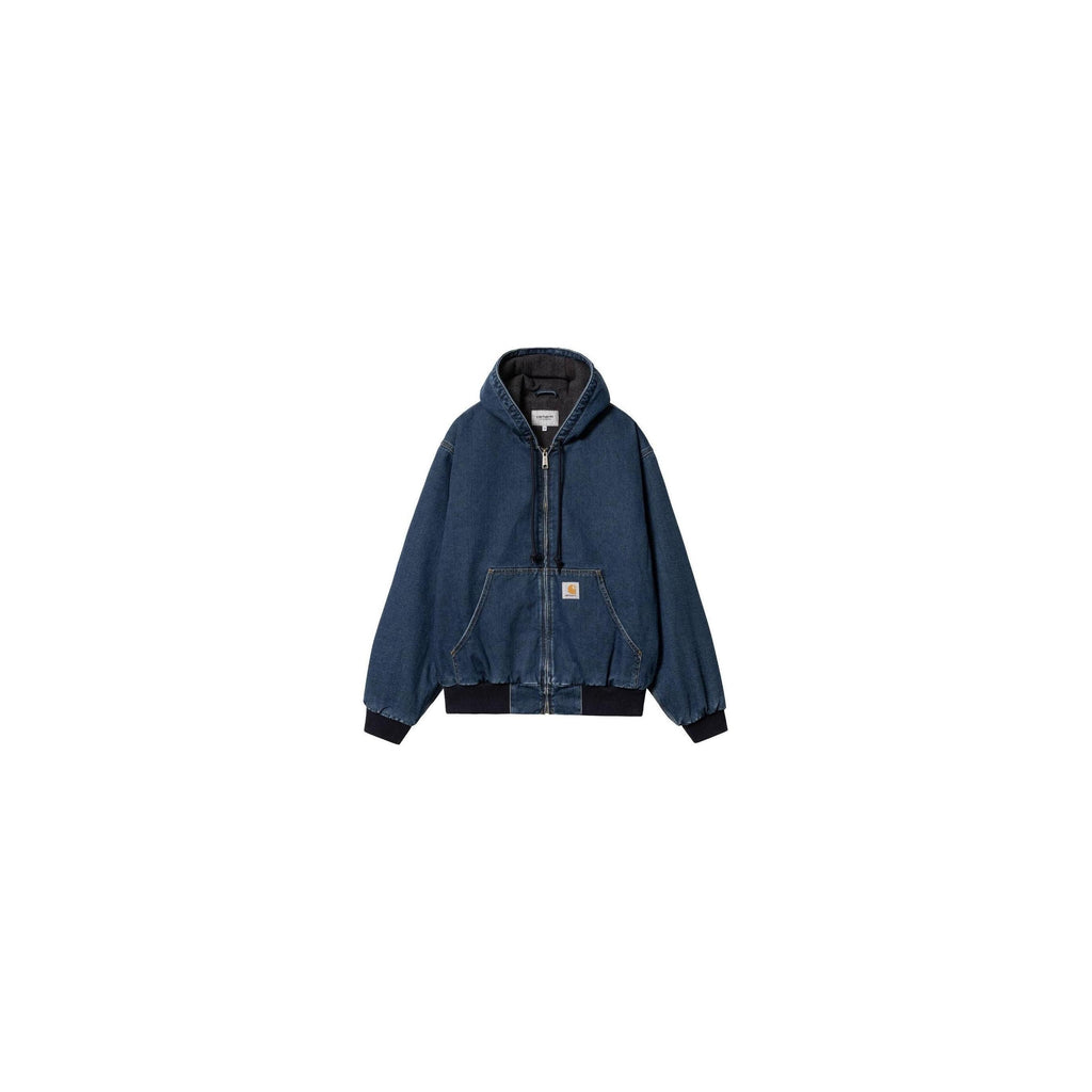Carhartt Wip Corduroy-Collar Quilted Jacket - Blue