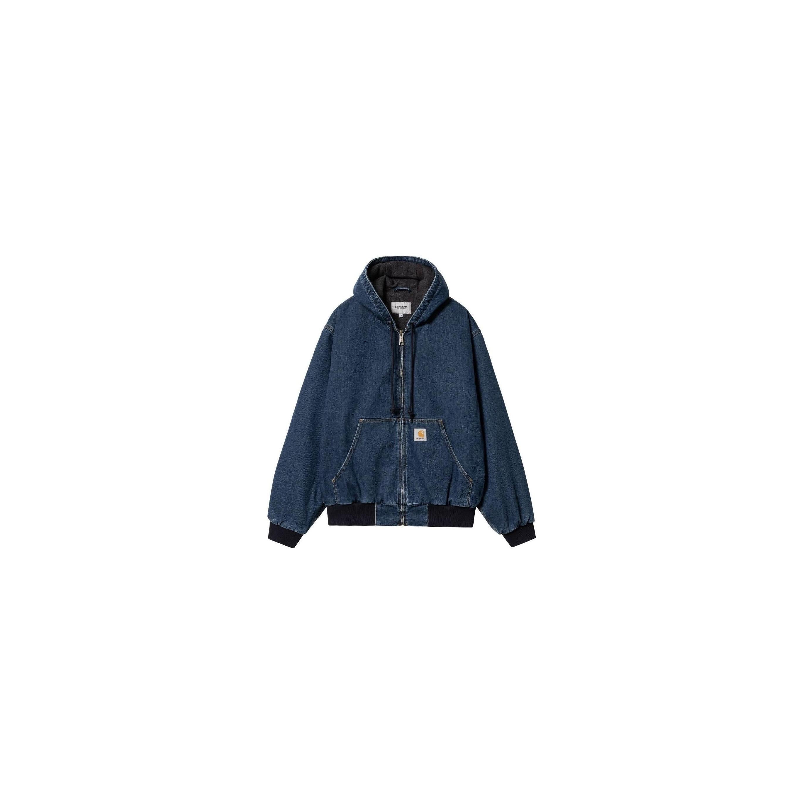 Carhartt Wip Corduroy-Collar Quilted Jacket - Blue