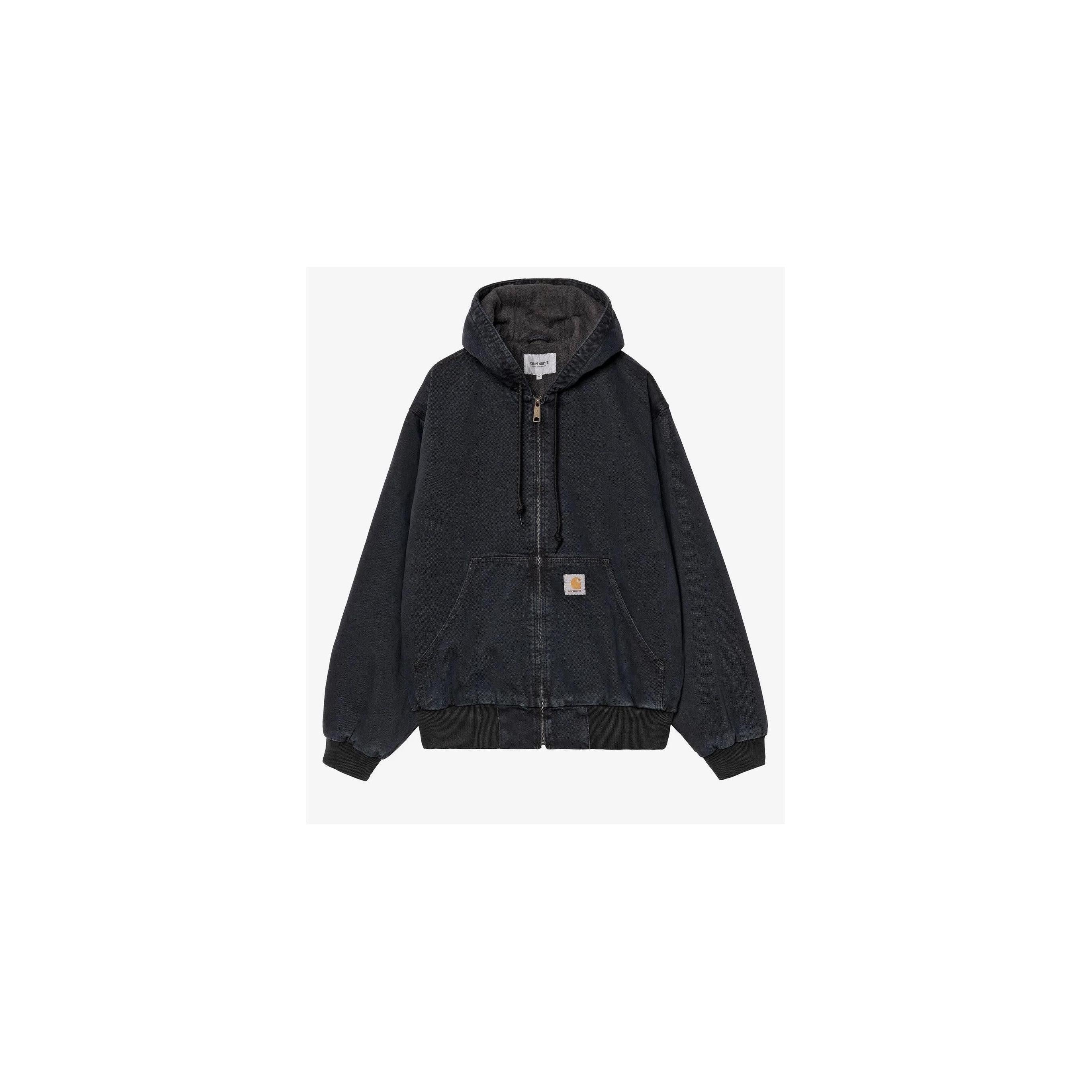 Carhartt Wip Og Active Hooded Jacket Black - Noir