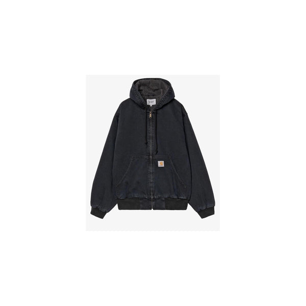 Carhartt Wip Og Active Hooded Jacket Black - Noir