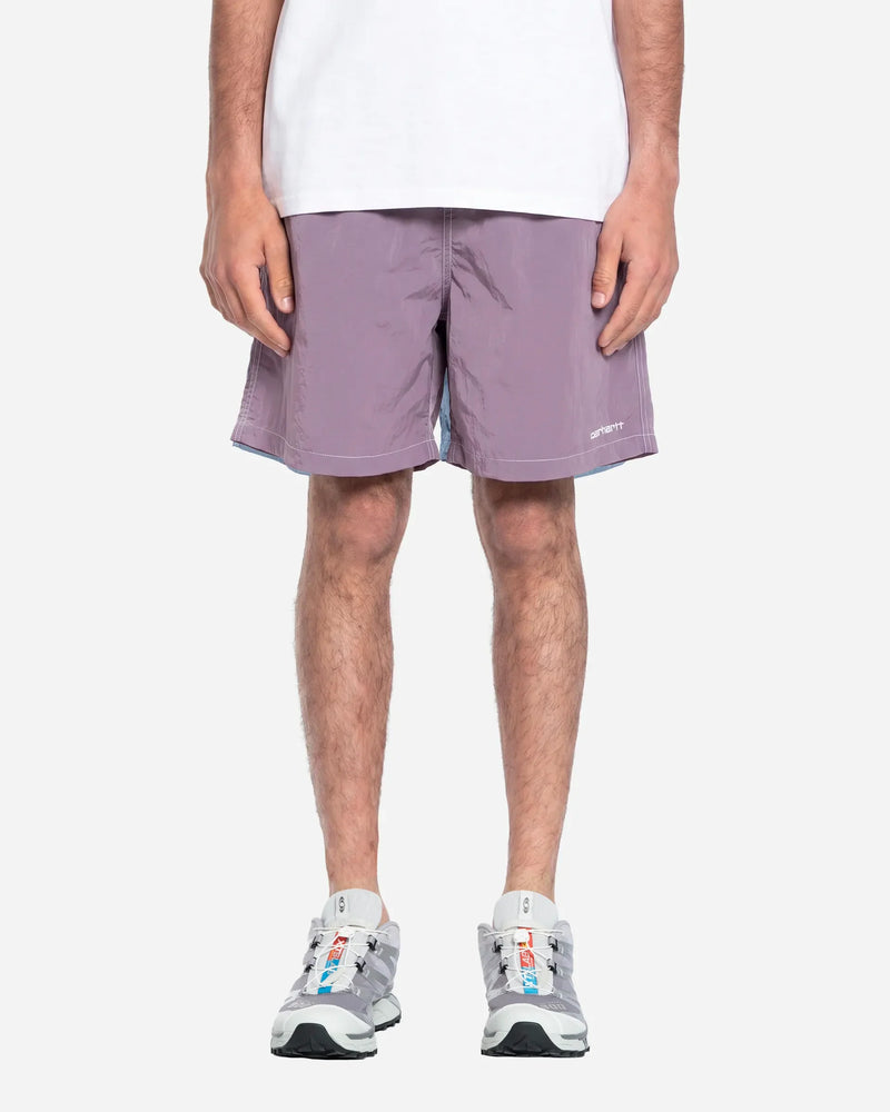 Carhartt Wip - Shorts de baño Canby - Arcilla Azul/Blanco