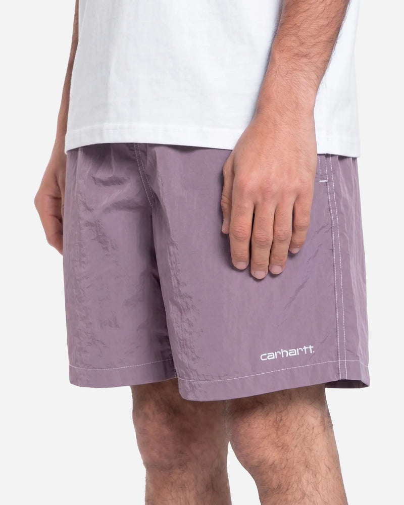 Carhartt Wip - Shorts de baño Canby - Arcilla Azul/Blanco