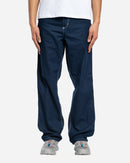 Carhartt Wip - Pantalones hasta la rodilla - Negro, Lavado a la piedra