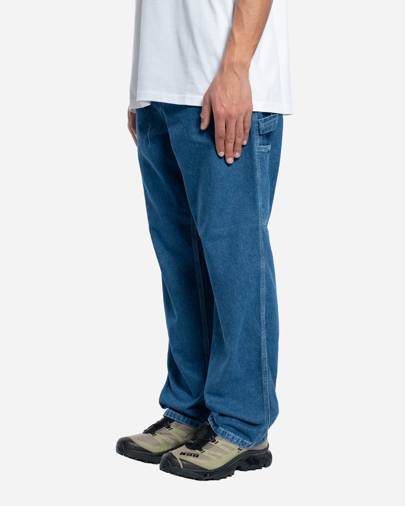 Carhartt Wip - Pantalones hasta la rodilla - Negro, Lavado a la piedra