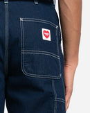 Carhartt Wip - Pantalones hasta la rodilla - Negro, Lavado a la piedra