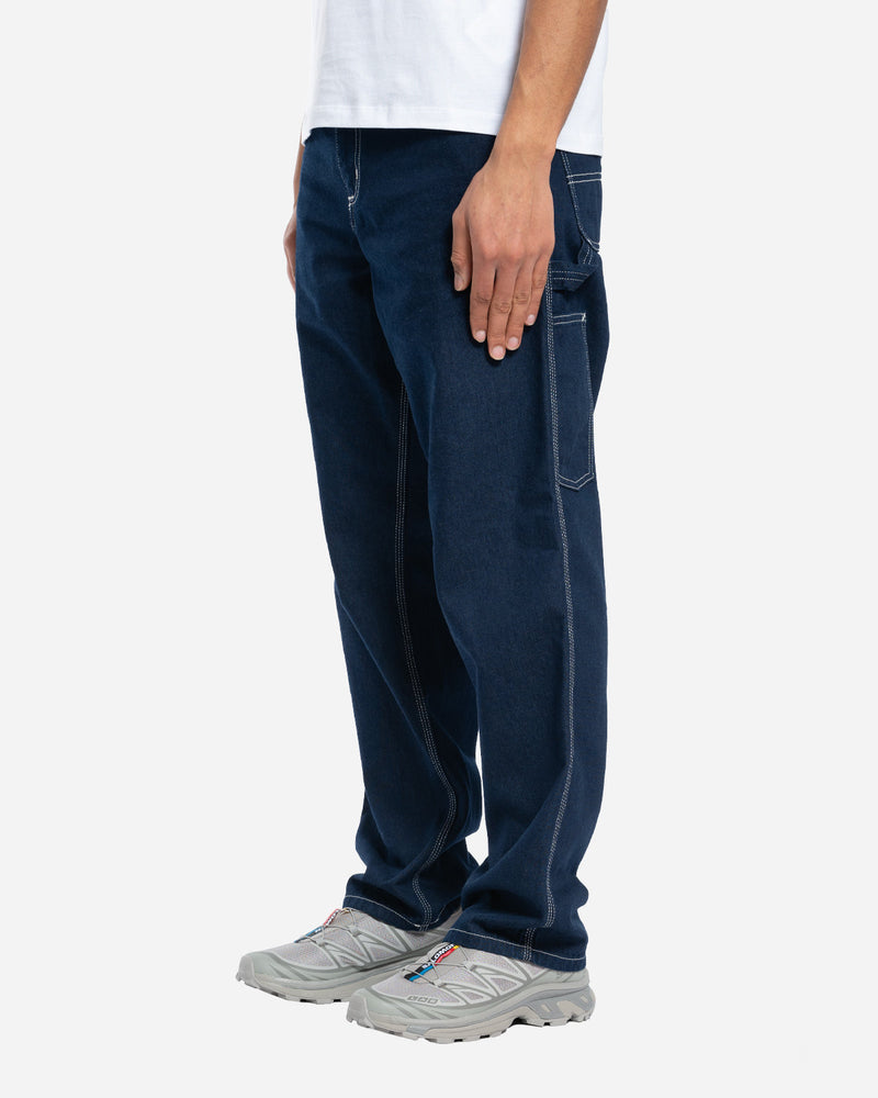Carhartt Wip - Pantalones hasta la rodilla - Negro, Lavado a la piedra