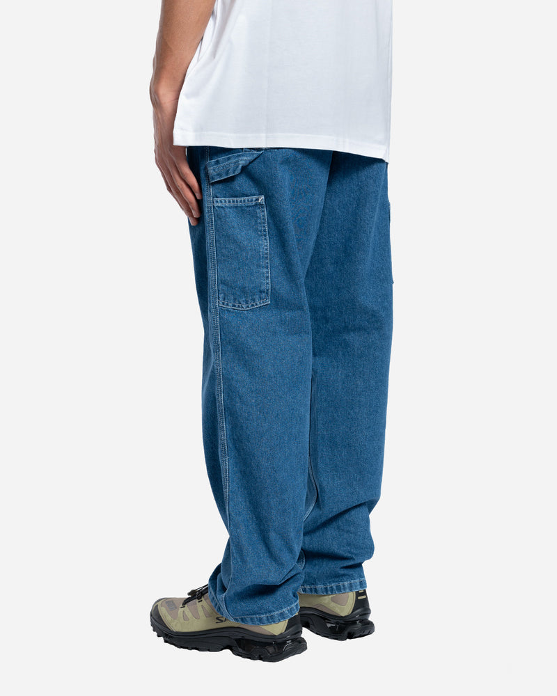 Carhartt Wip - Pantalones hasta la rodilla - Negro, Lavado a la piedra