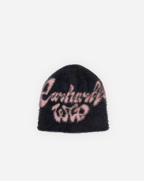 Carhartt Wip - Gorro Chedda Negro/Glassy Pink