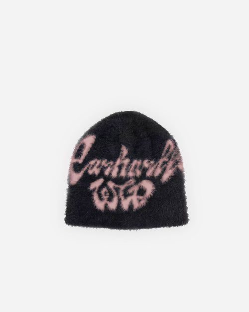 Carhartt Wip - Gorro Chedda Negro/Glassy Pink