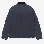 Carhartt Wip Corduroy-Collar Quilted Jacket - Bleu