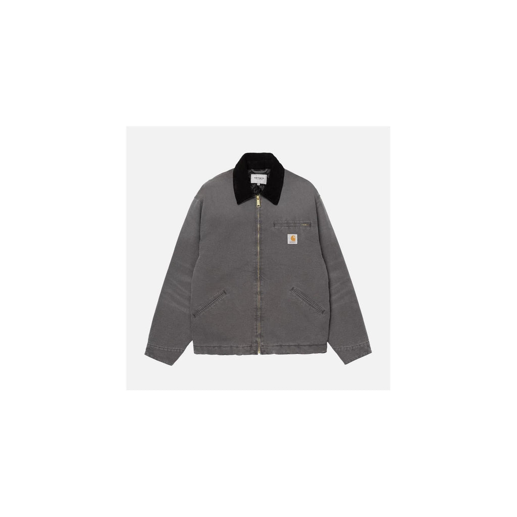 Carhartt Wip Og Detroit Cotton Zip-Up Jacket - Gray