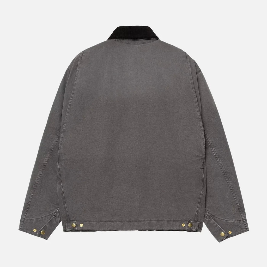 Carhartt Wip Og Detroit Cotton Zip-Up Jacket - Gray