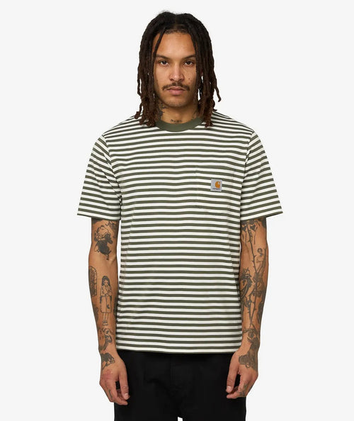Carhartt Wip - Camiseta con bolsillo Ezra